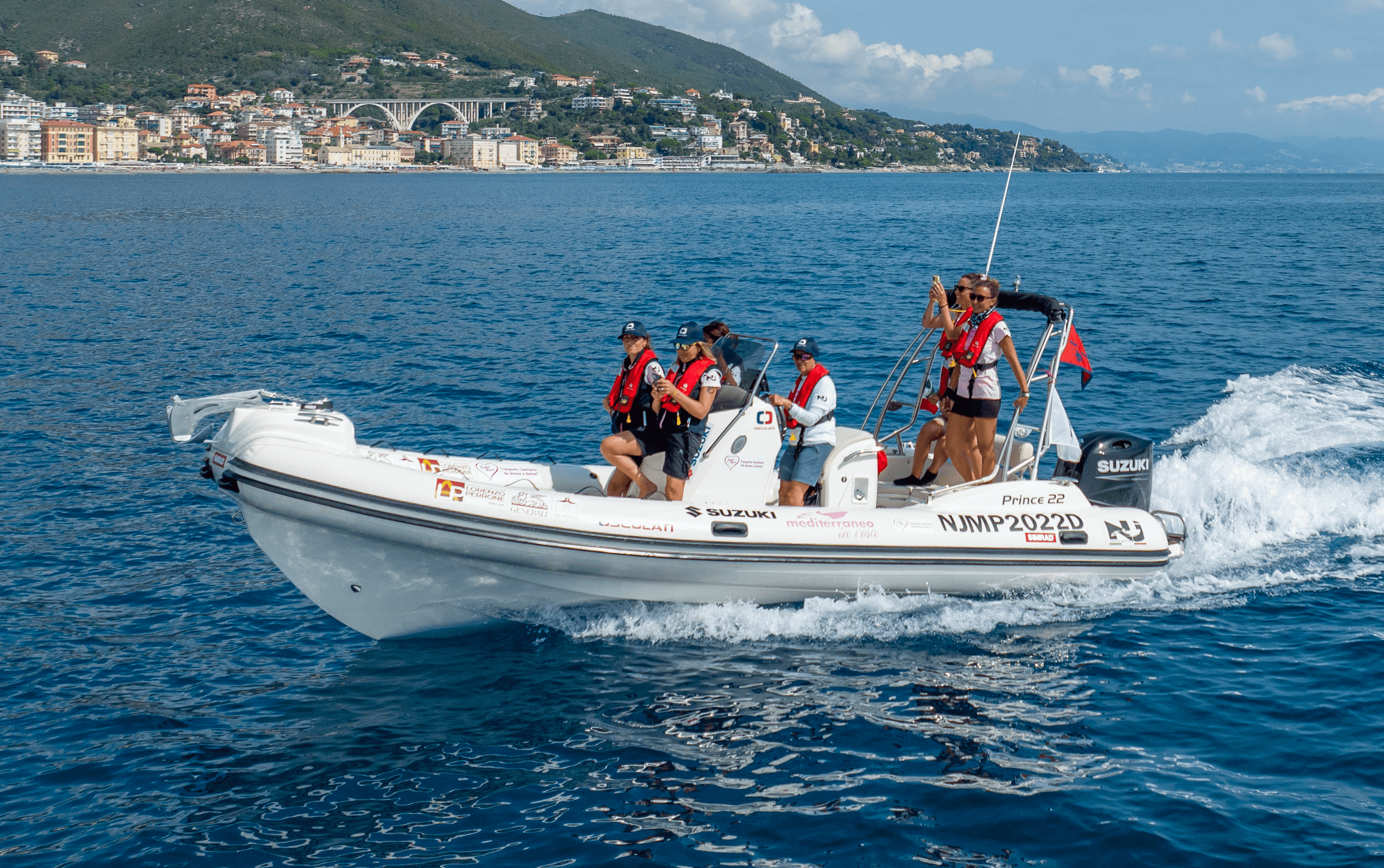 Navigazione - Raid gommone Mediterraneo in Rosa